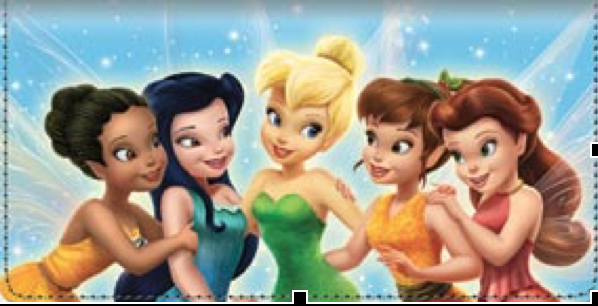 Tinker Bell and Friends Checkbook Cover